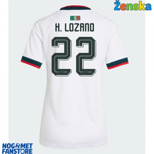 Meksiko Hirving Lozano #22 Gostujuci Dres za Ženska SP 2026 Kratak Rukav